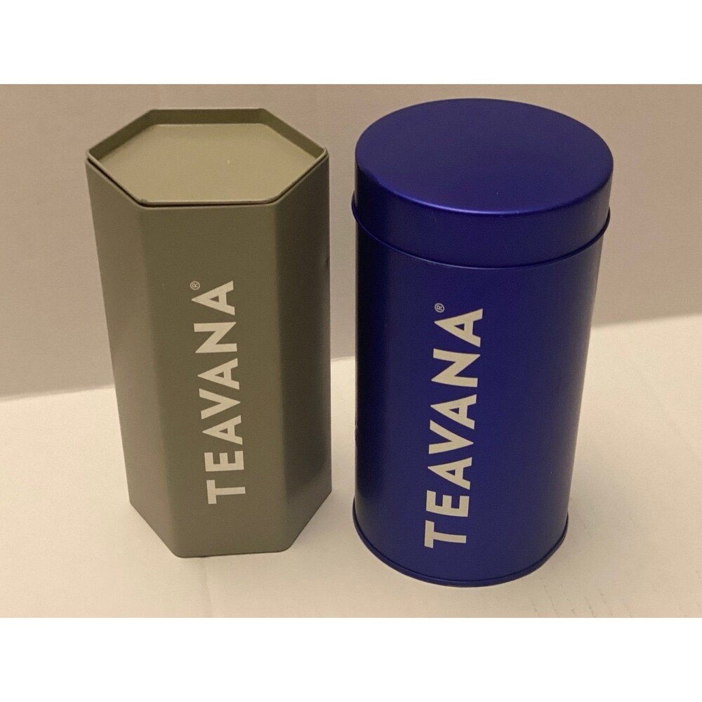 Teavana Tins For Storage Set Of 2